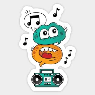 Stereophonic Sound Sticker